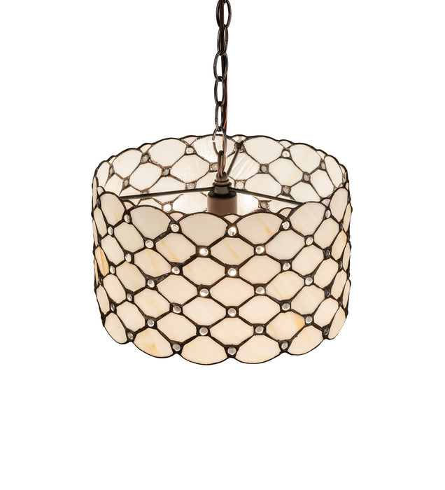 Meyda Tiffany 251911 One Light Pendant, Mahogany Bronze