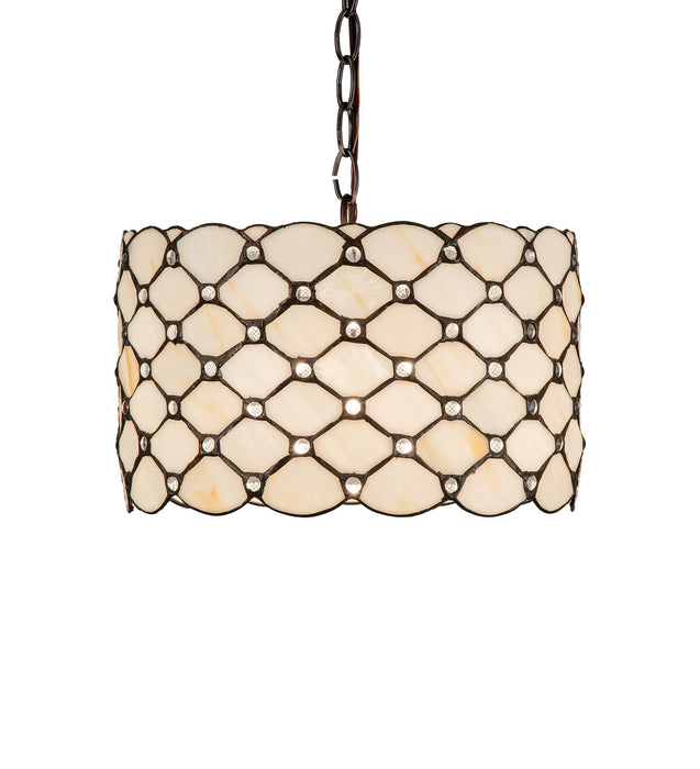 Meyda Tiffany 251911 One Light Pendant, Mahogany Bronze