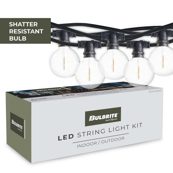 Bulbrite 812123 String Light, Black