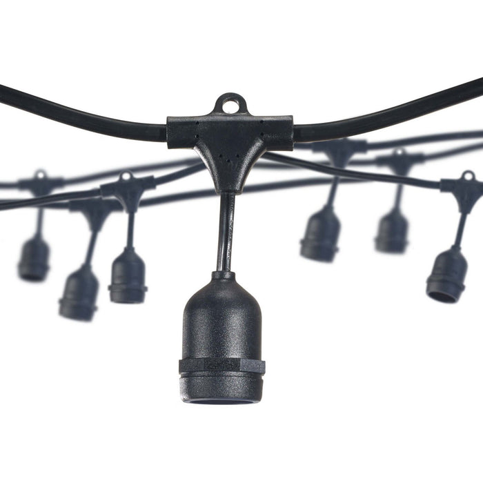 Bulbrite 812300 String Light, Black