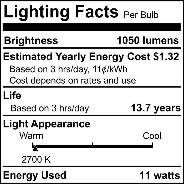 Bulbrite 772873 Reflector, Frost