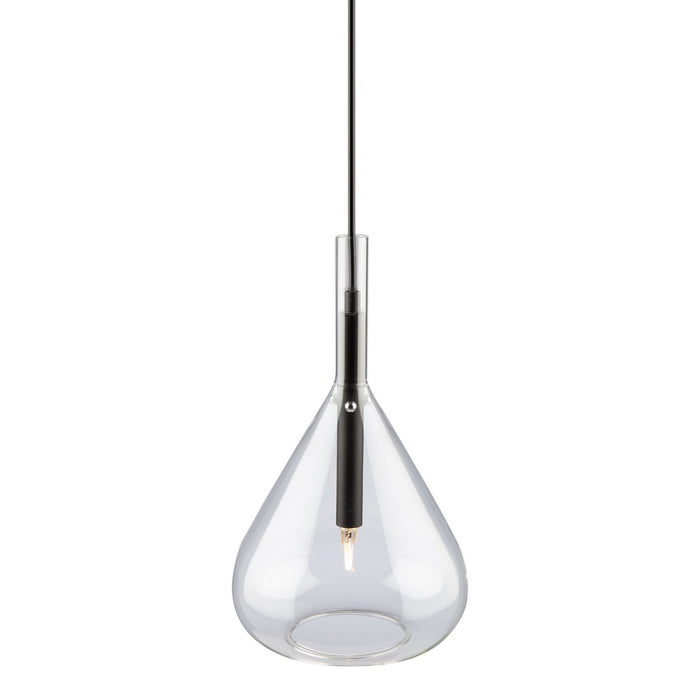 Artcraft AC11161BK One Light Pendant, Black