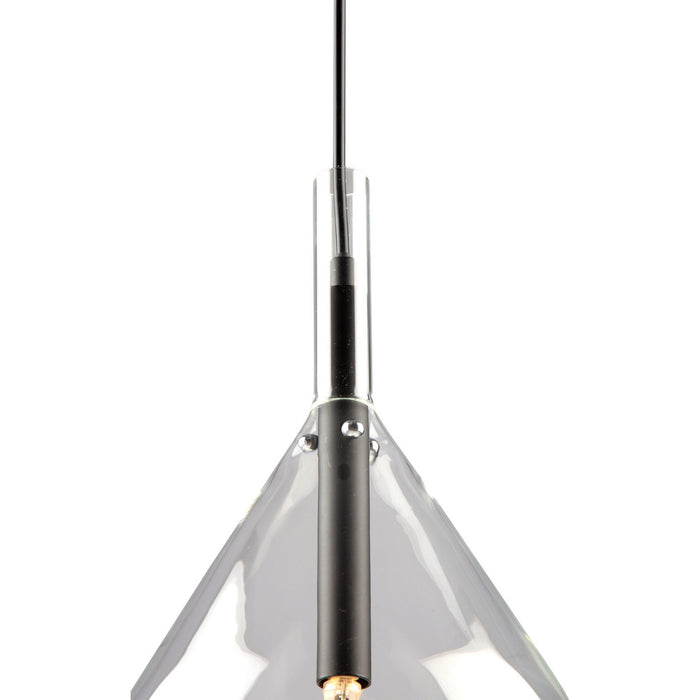 Artcraft AC11161BK One Light Pendant, Black