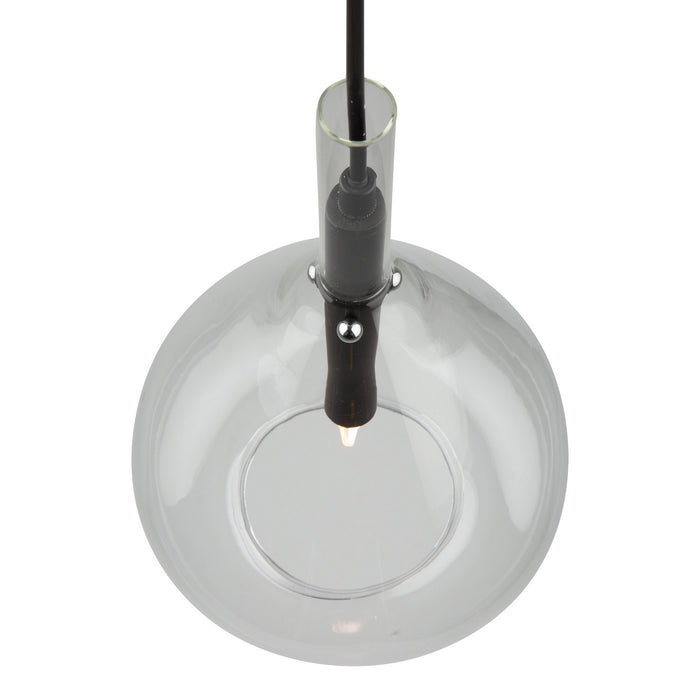 Artcraft AC11161BK One Light Pendant, Black