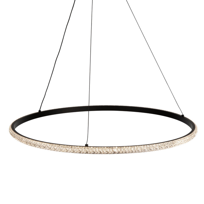 Artcraft AC6712BK LED Pendant, Black