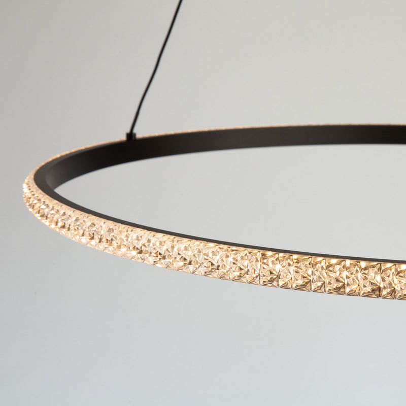Artcraft AC6712BK LED Pendant, Black