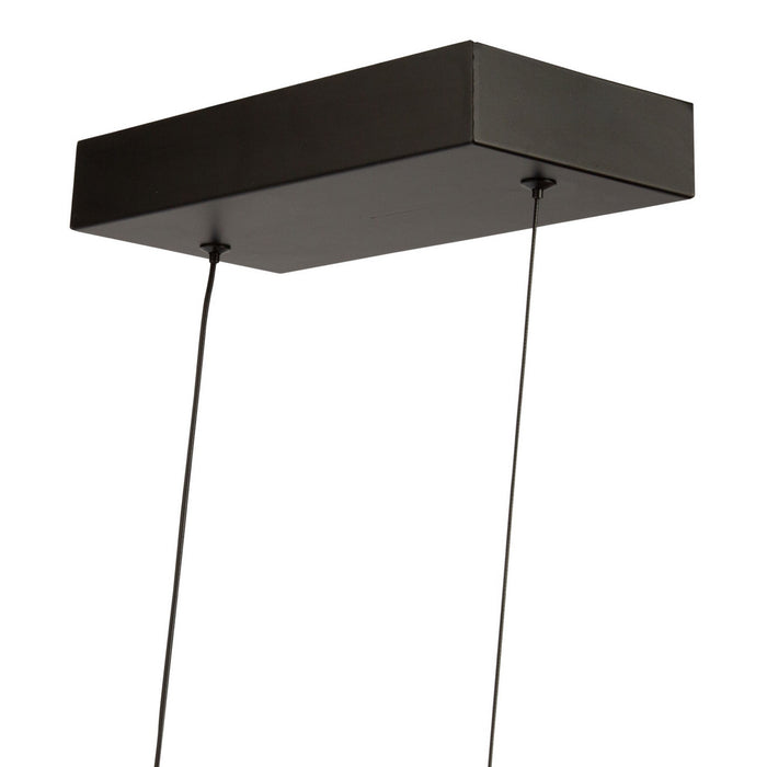 Artcraft AC6713BK LED Island Pendant, Black