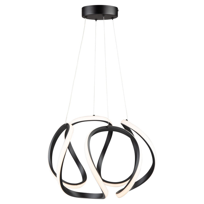 Artcraft AC7638BK LED Pendant, Black