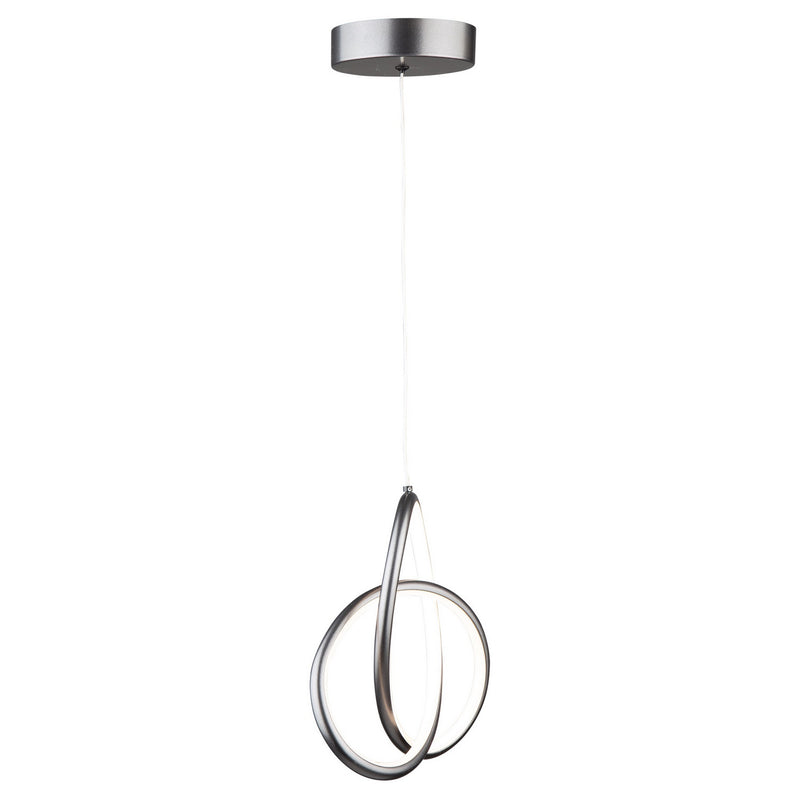 Artcraft AC7647GR LED Pendant, Grey