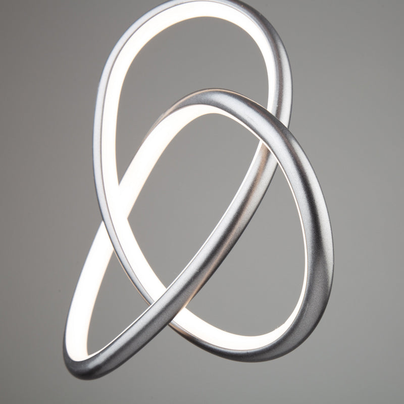 Artcraft AC7647GR LED Pendant, Grey