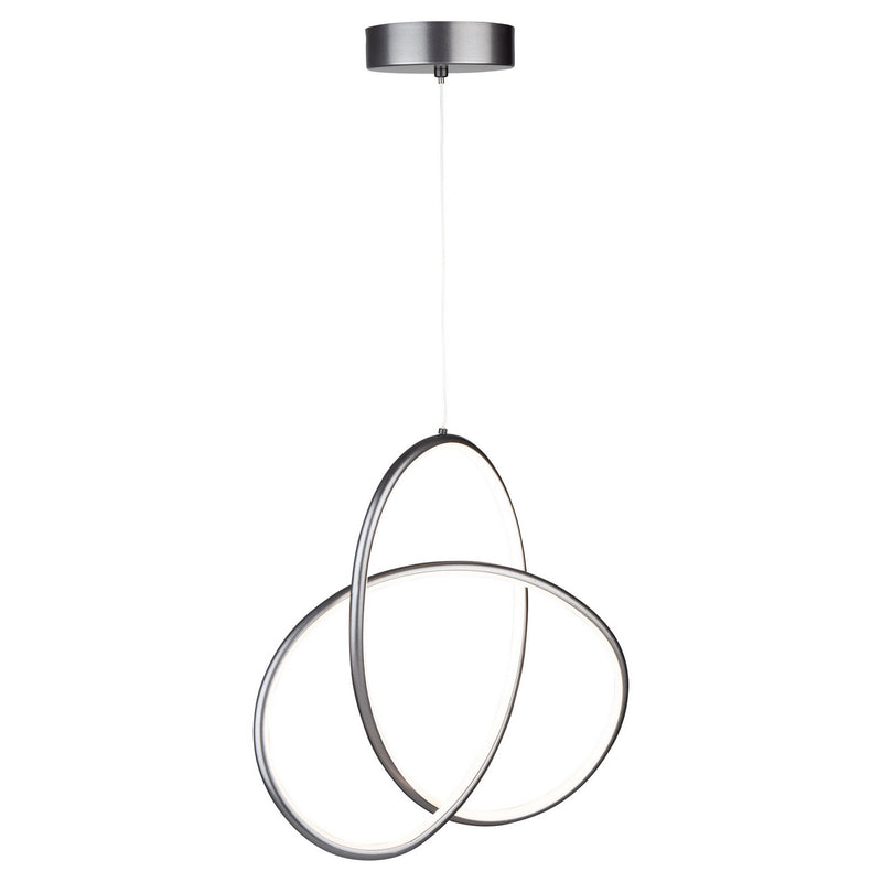 Artcraft AC7648GR LED Pendant, Grey