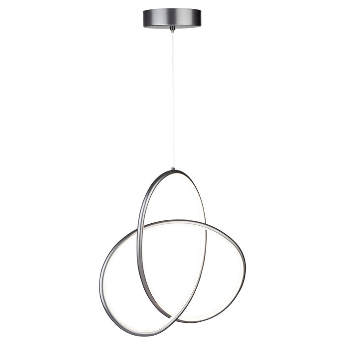 Artcraft AC7648GR LED Pendant, Grey