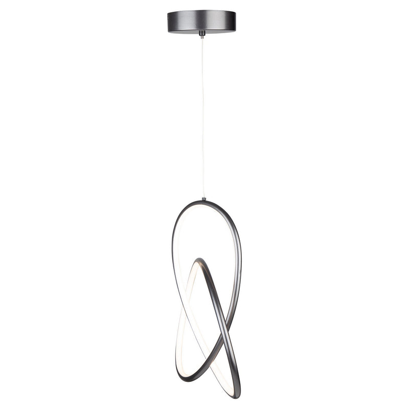 Artcraft AC7648GR LED Pendant, Grey