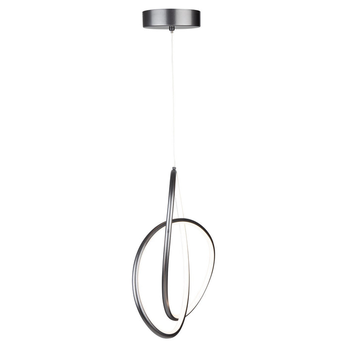 Artcraft AC7648GR LED Pendant, Grey