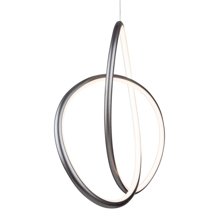 Artcraft AC7648GR LED Pendant, Grey