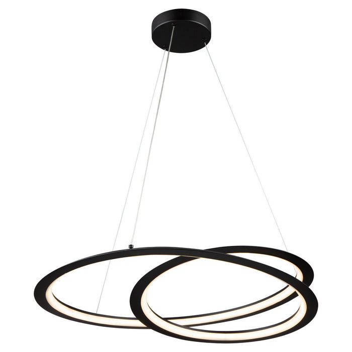 Artcraft AC7678BK LED Pendant, Black