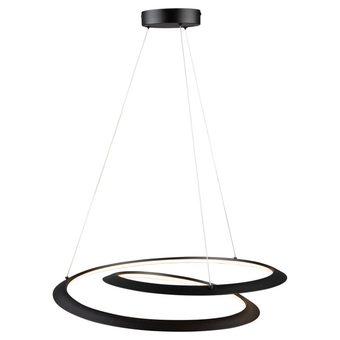 Artcraft AC7678BK LED Pendant, Black