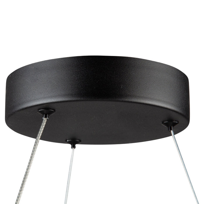 Artcraft AC7678BK LED Pendant, Black
