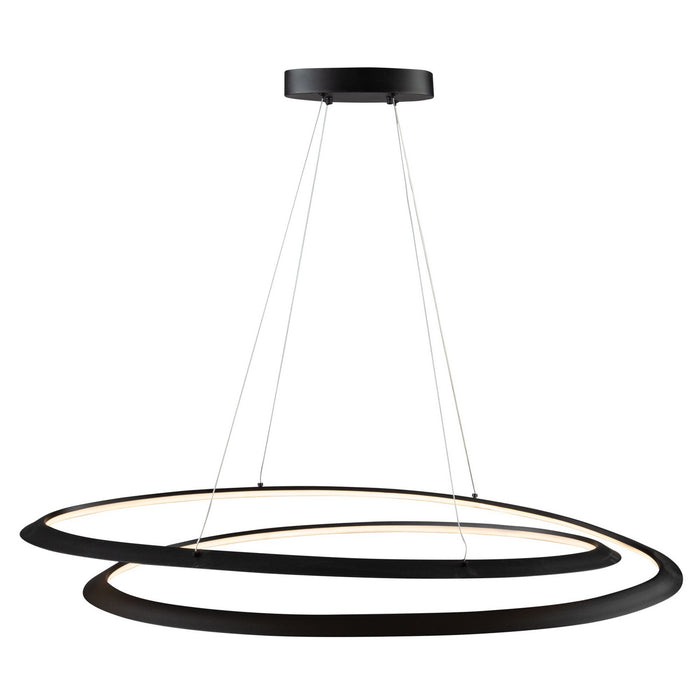Artcraft AC7679BK LED Pendant, Black