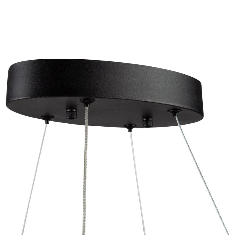 Artcraft AC7679BK LED Pendant, Black