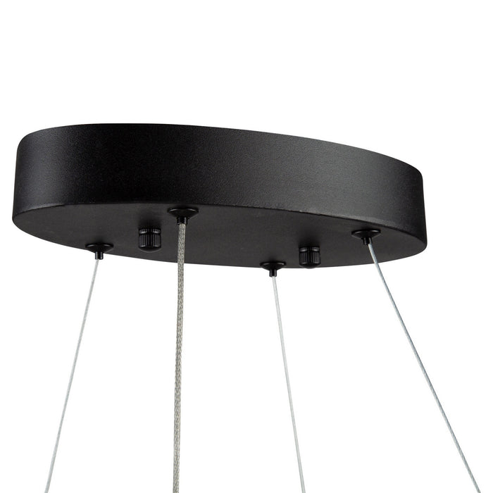 Artcraft AC7679BK LED Pendant, Black