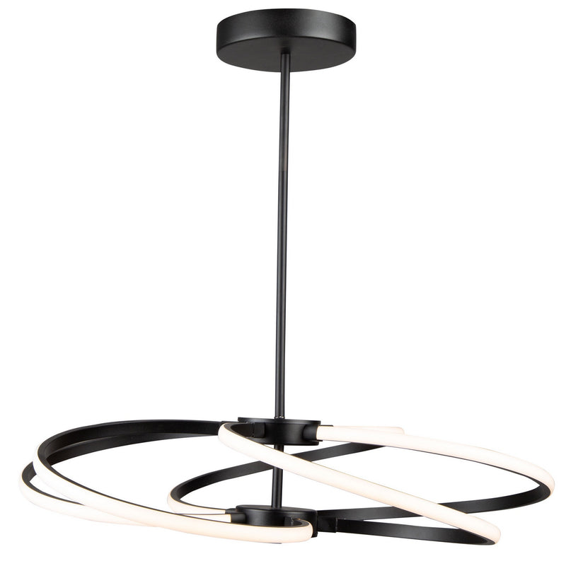Artcraft AC7688BK LED Pendant, Black