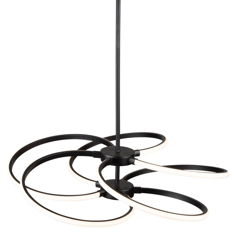 Artcraft AC7688BK LED Pendant, Black