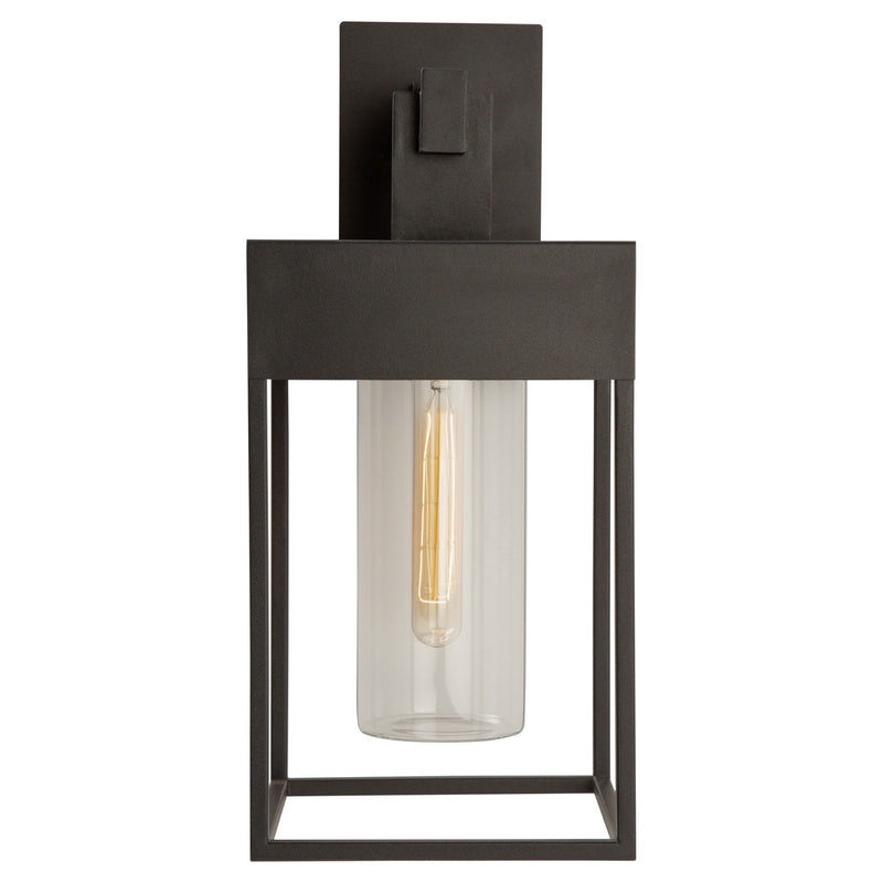Artcraft AC8270BK One Light Outdoor Wall Mount, Black