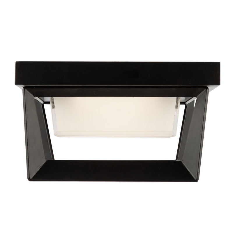 Artcraft AC9186BK LED Outdoor Flush Mount, Black