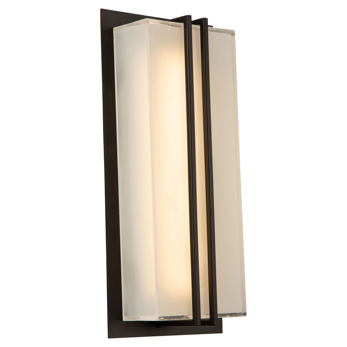 Artcraft AC9190BK LED Outdoor Wall Mount, Black