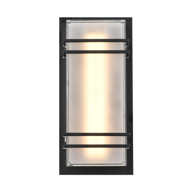 Artcraft AC9191BK LED Outdoor Wall Mount, Black