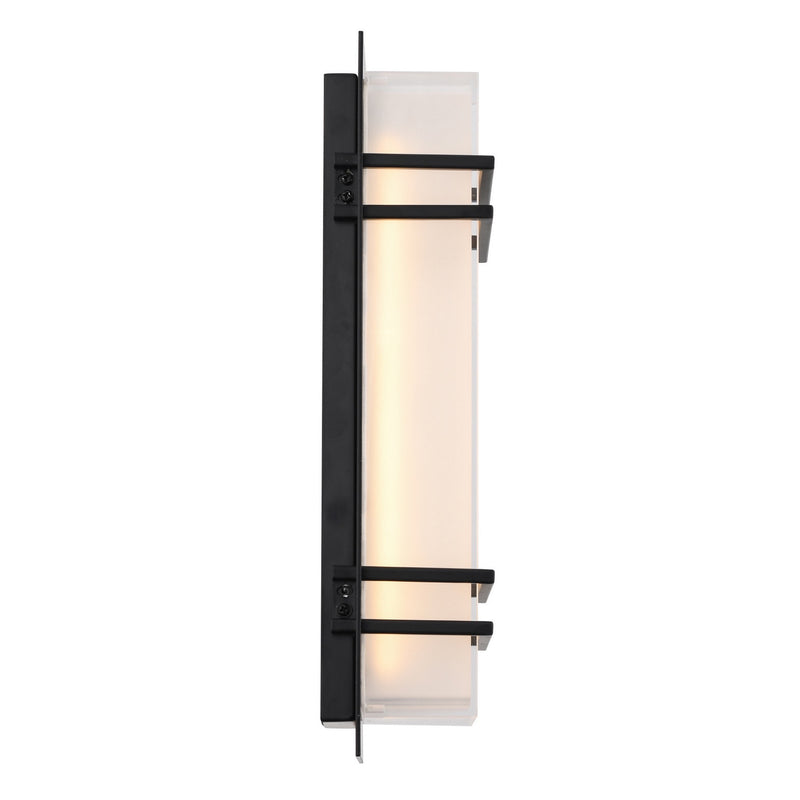 Artcraft AC9191BK LED Outdoor Wall Mount, Black