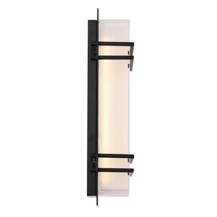 Artcraft AC9191BK LED Outdoor Wall Mount, Black