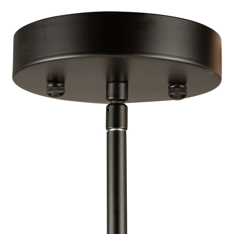 Artcraft SC13335BK Five Light Chandelier, Black