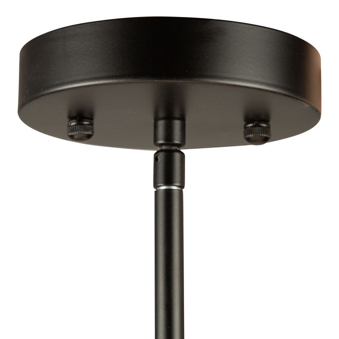 Artcraft SC13335BK Five Light Chandelier, Black