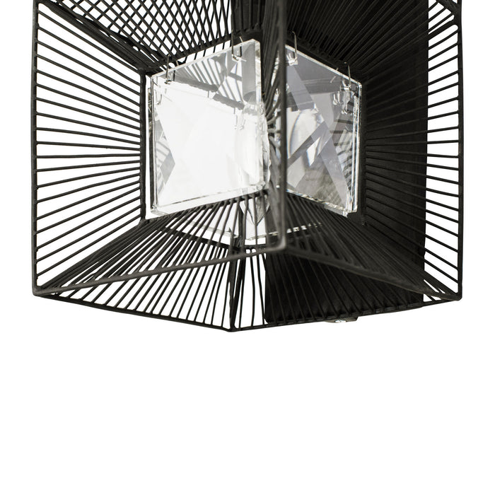 Varaluz 366W02CB Two Light Wall Sconce, Carbon