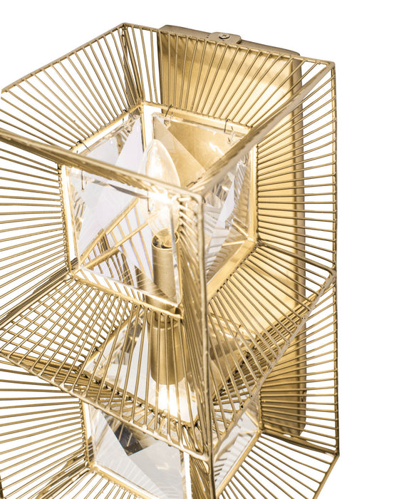 Varaluz 366W02FG Two Light Wall Sconce, French Gold