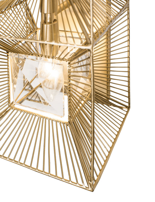 Varaluz 366W02FG Two Light Wall Sconce, French Gold
