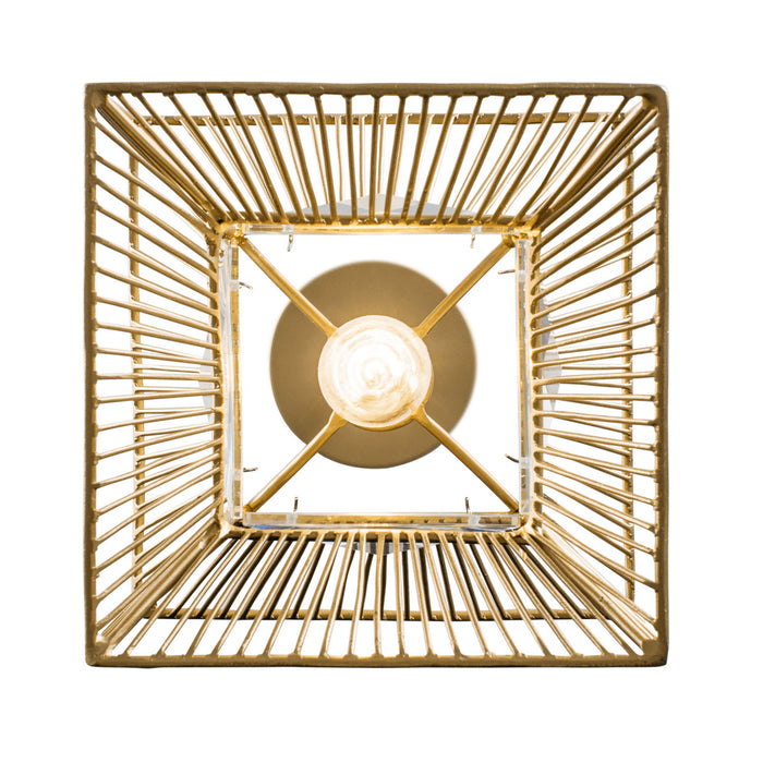 Varaluz 366M01FG One Light Mini Pendant, French Gold
