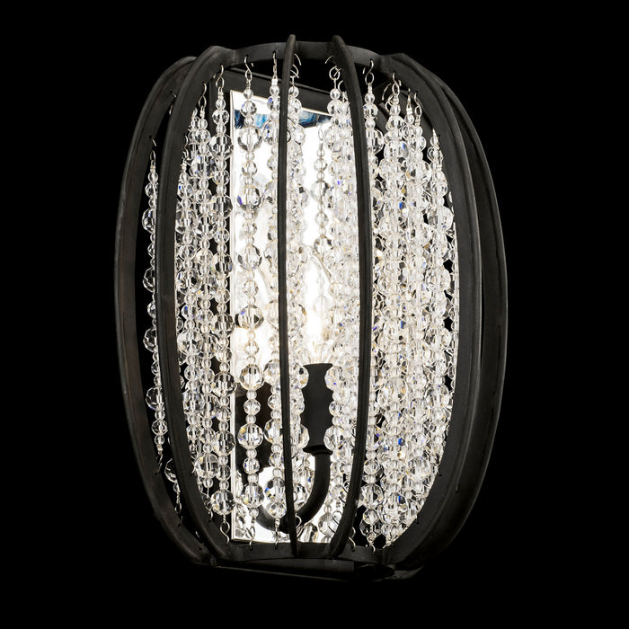 Varaluz 367W01CB One Light Wall Sconce, Carbon