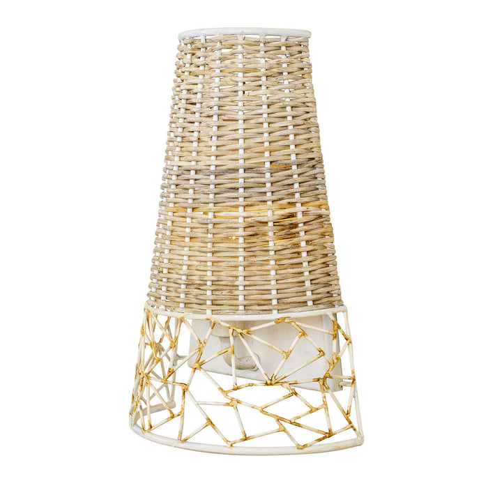 Varaluz 362W01CW One Light Wall Sconce, Country White