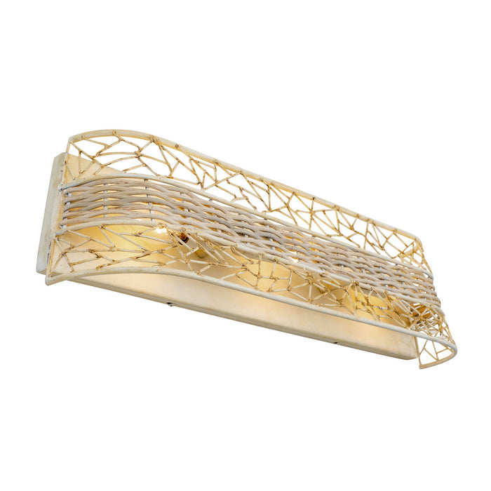 Varaluz 362B03CW Three Light Bath, Country White