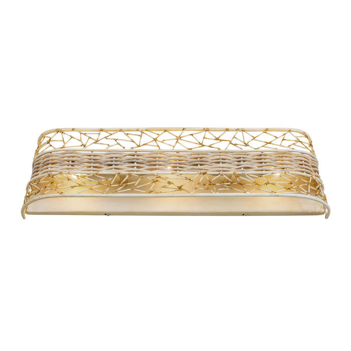 Varaluz 362B03CW Three Light Bath, Country White