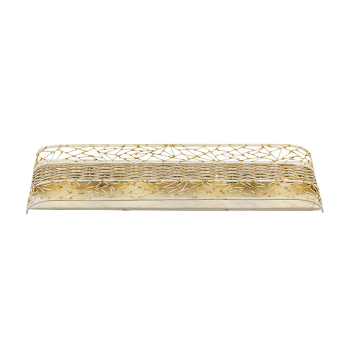 Varaluz 362B04CW Four Light Bath, Country White