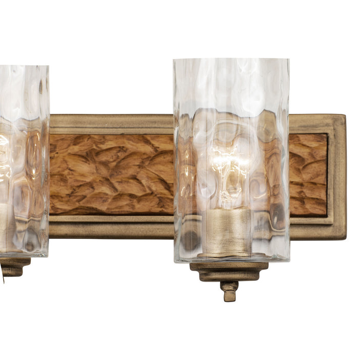 Varaluz 371B02HGC Two Light Bath, Havana Gold/Cinnamon