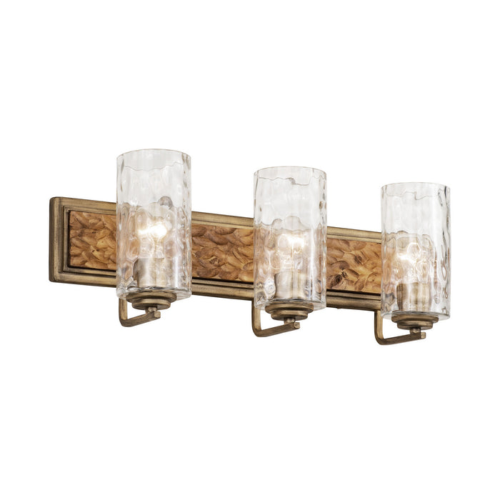 Varaluz 371B03HGC Three Light Bath, Havana Gold/Cinnamon