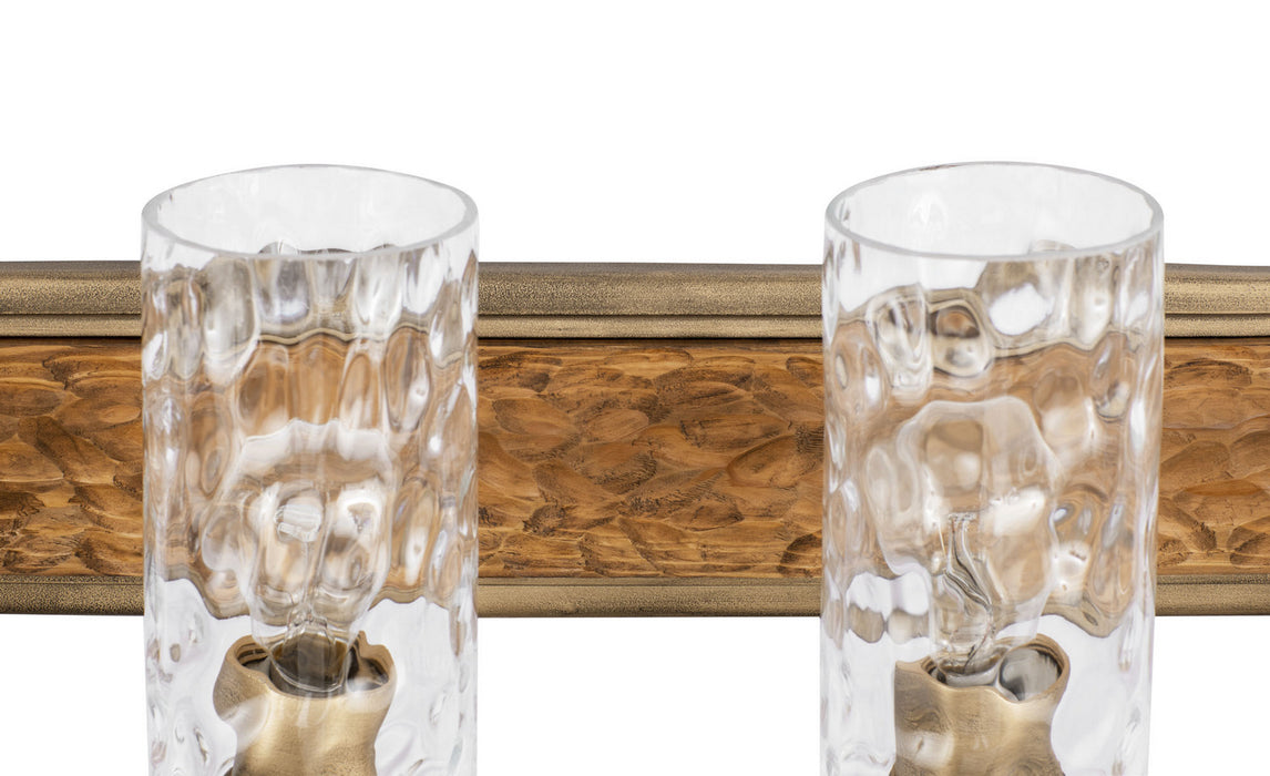 Varaluz 371B04HGC Four Light Bath, Havana Gold/Cinnamon
