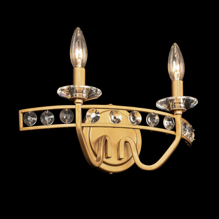 Varaluz 363B02AG Two Light Bath, Antique Gold
