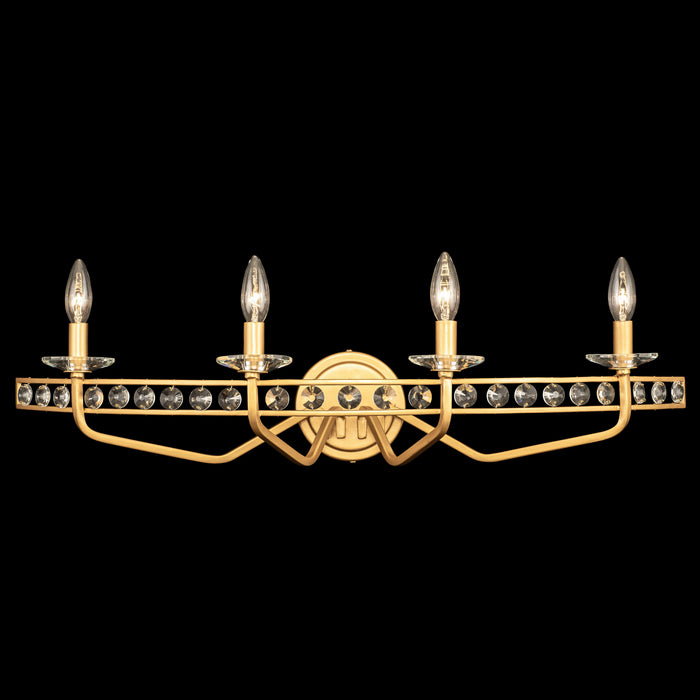 Varaluz 363B04AG Four Light Bath, Antique Gold