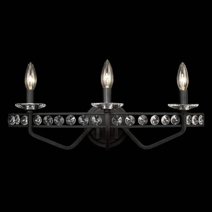 Varaluz 363B03CB Three Light Bath, Carbon